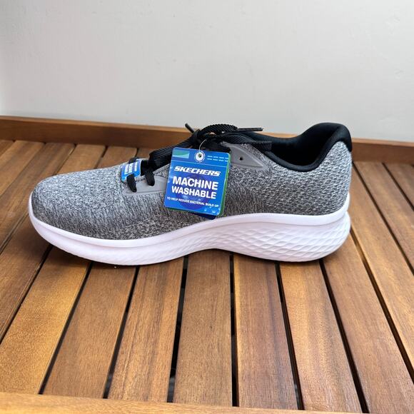 Skechers Skech-Lite Pro Faregrove Men’s Sneakers Grey Red Size 10 232598-GYRD - Picture 4 of 10